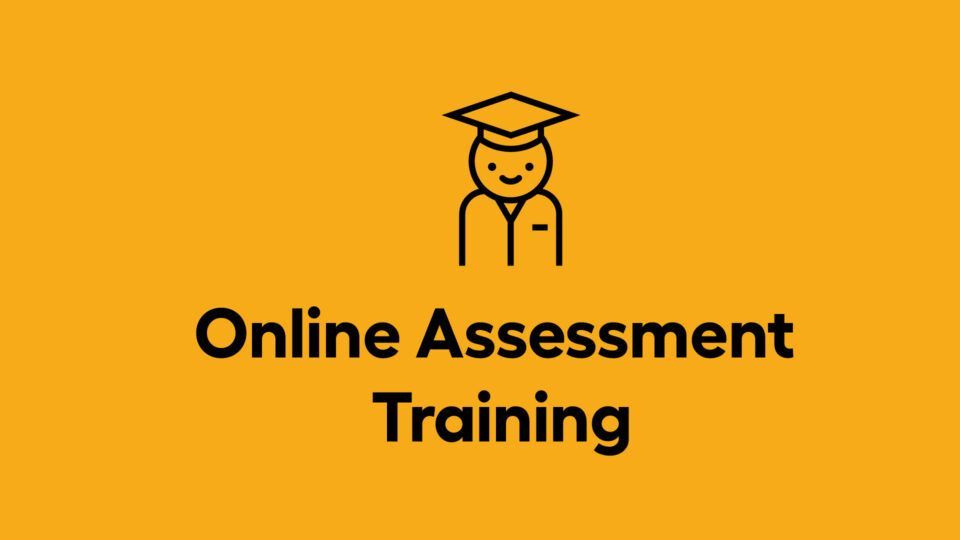 Online assessment training